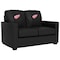 Dreamseat Silver Loveseat with Detroit Red Wings Logo XZ7759003LSCDBK-PSNHL41000 - alternate 1